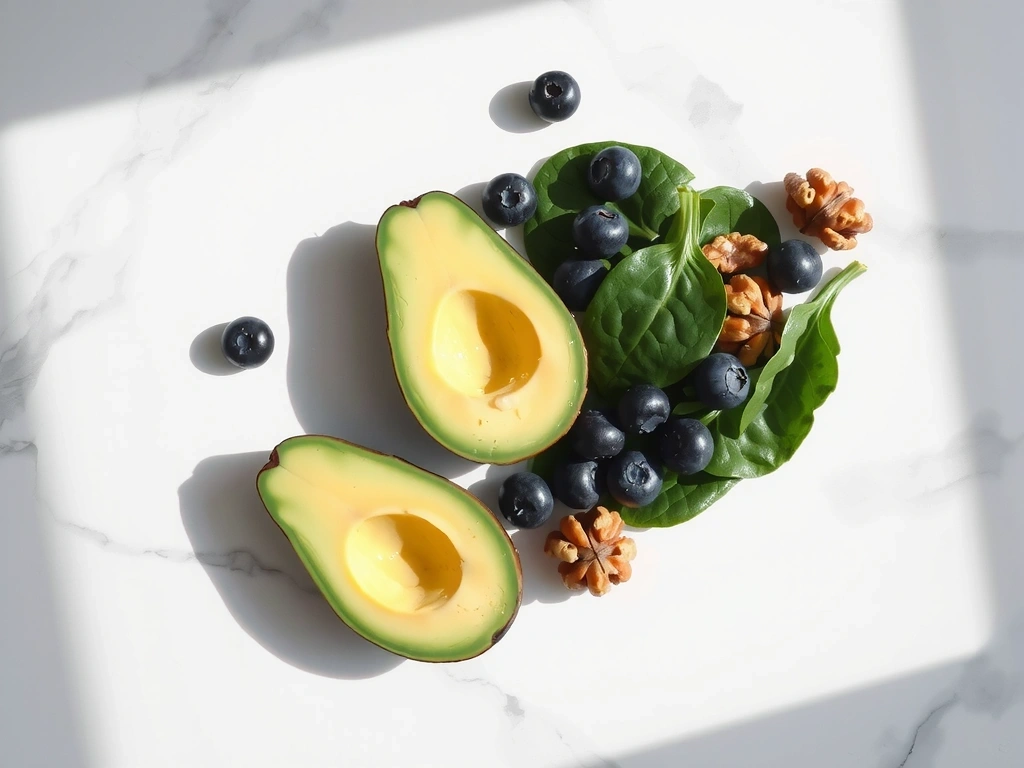 Świeże składniki zdrowej diety